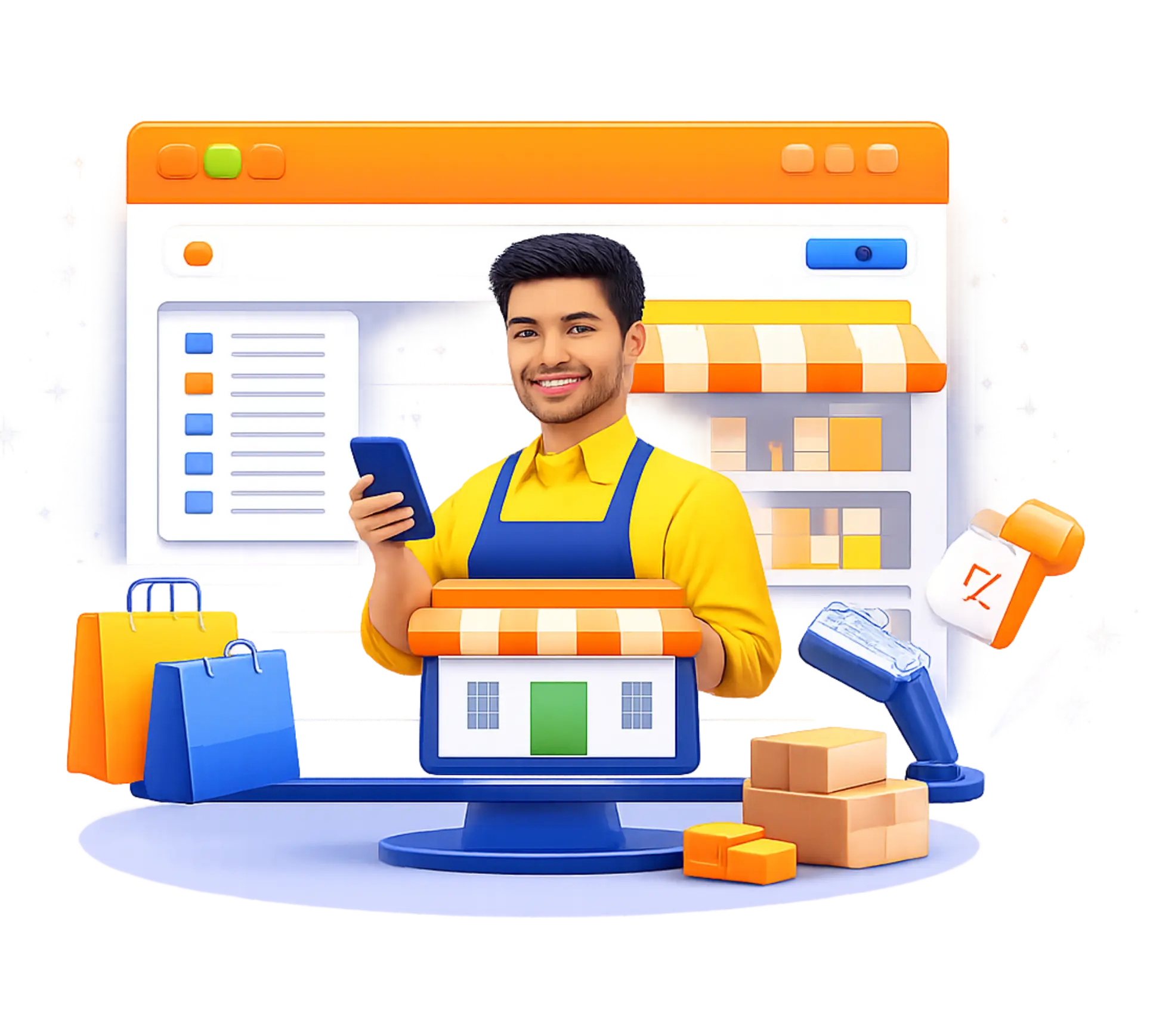 Distributor & Retailer Web-Panels Development